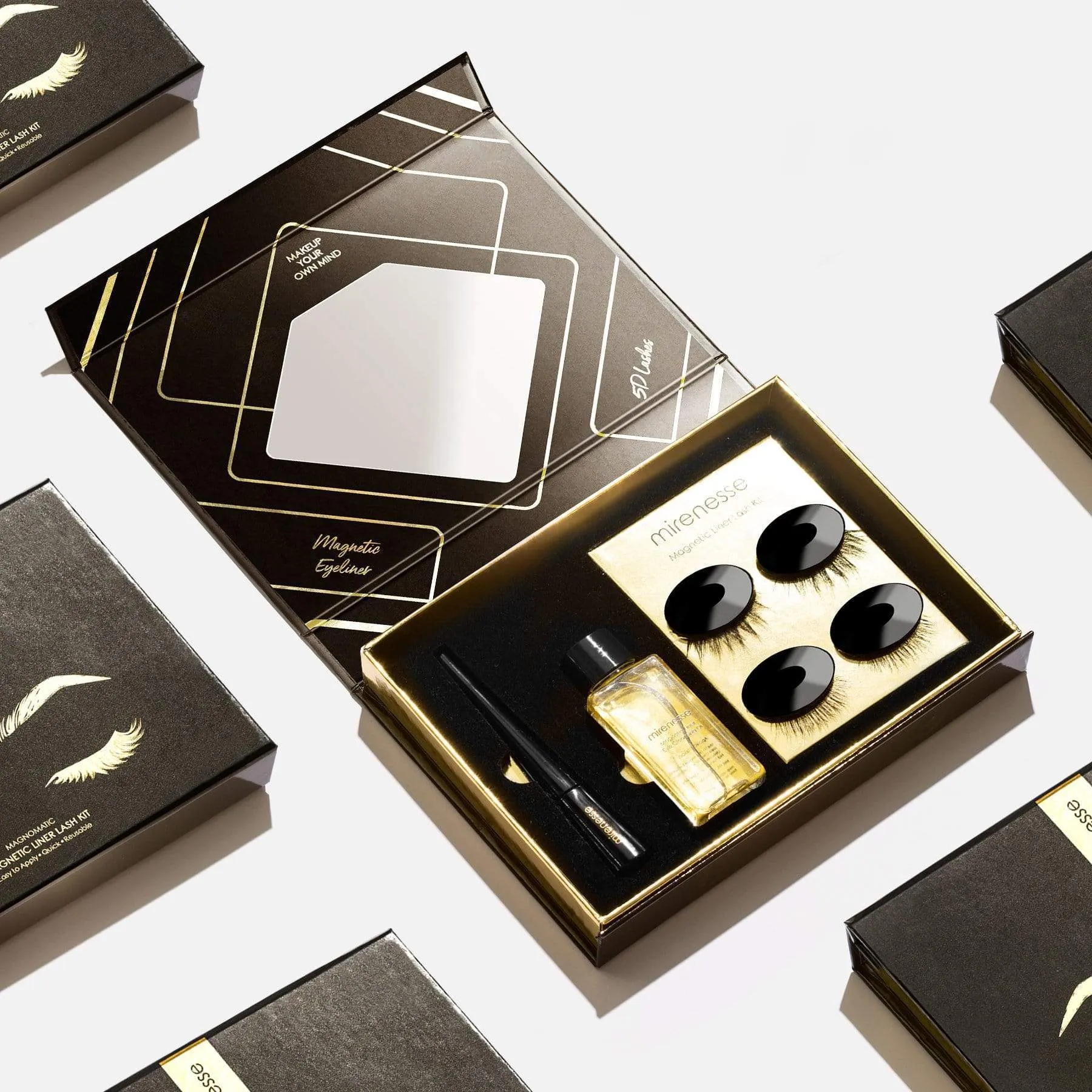 Winner Best Magnomatic Magnetic Eyeliner   5D Lashes  -  Natural Audrey